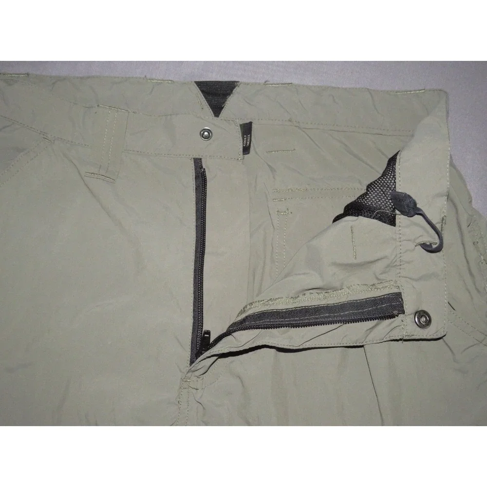 Boy Scouts of America 100% Nylon Vintage Green‎ Hiking Shorts Adult Small / 30